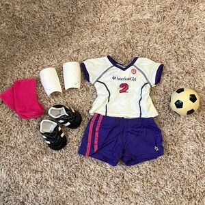 American Girl soccer outfit